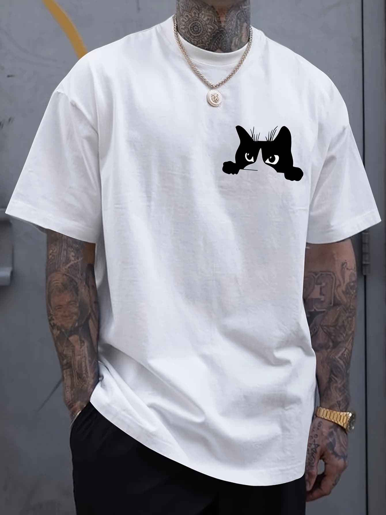 T-shirt da uomo - Abiti casual e formali semplici per tutti i giorni - Top estivo lavabile in lavatrice - Abbigliamento casual quotidiano