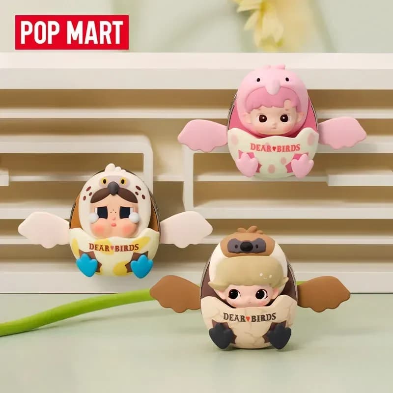 POP MART Dear Birds Series Car Fragrance Trendy Blind Box Toys Mystery Box Mistery Action Figure Surprise Model Birthday Gift