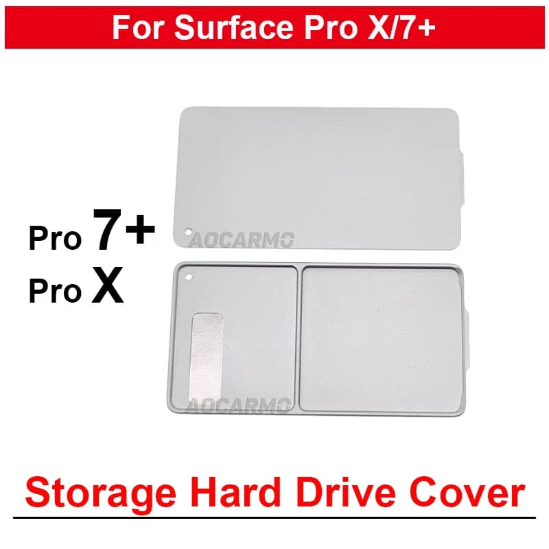 Copertura della memoria posteriore Copertura del disco rigido di stoccaggio per parte di ricambio Microsoft Surface Pro7+ ProX Pro 7 Plus