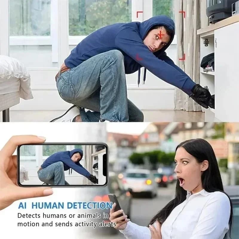 4K USB Surveillance WiFi Cameras Mini Flexible Lens Cable Motion Detection Video Recorder Security Monitoring Camcorder New 2026