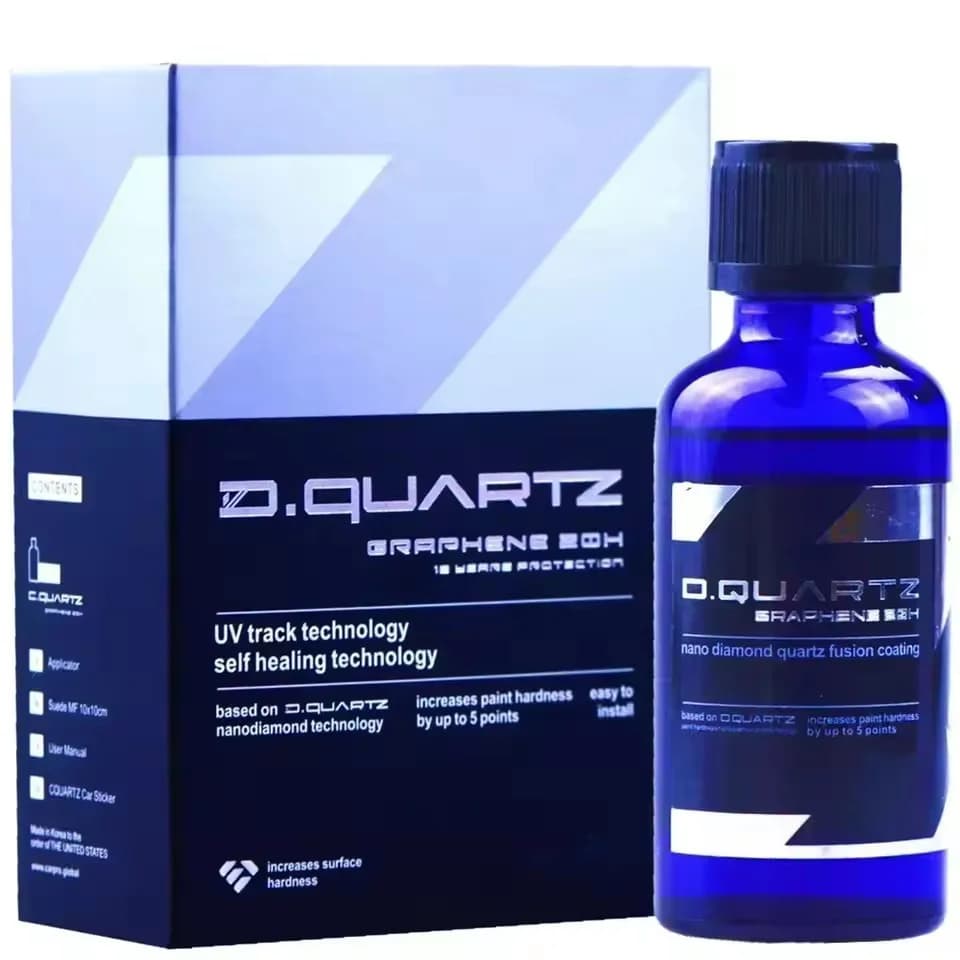 Rivestimento ceramico al grafene da 50 ml 20 ore con tecnologia autoguarigione e pista UV Professionisti dettagli auto 10+ anni di protezione