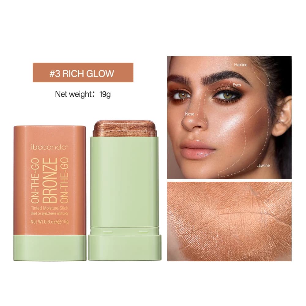 Blush Multifunction Stick Face Makeup Waterproof Easy Color Rouge Fard Cream Backlit Response Enlightenment Twist Makeup