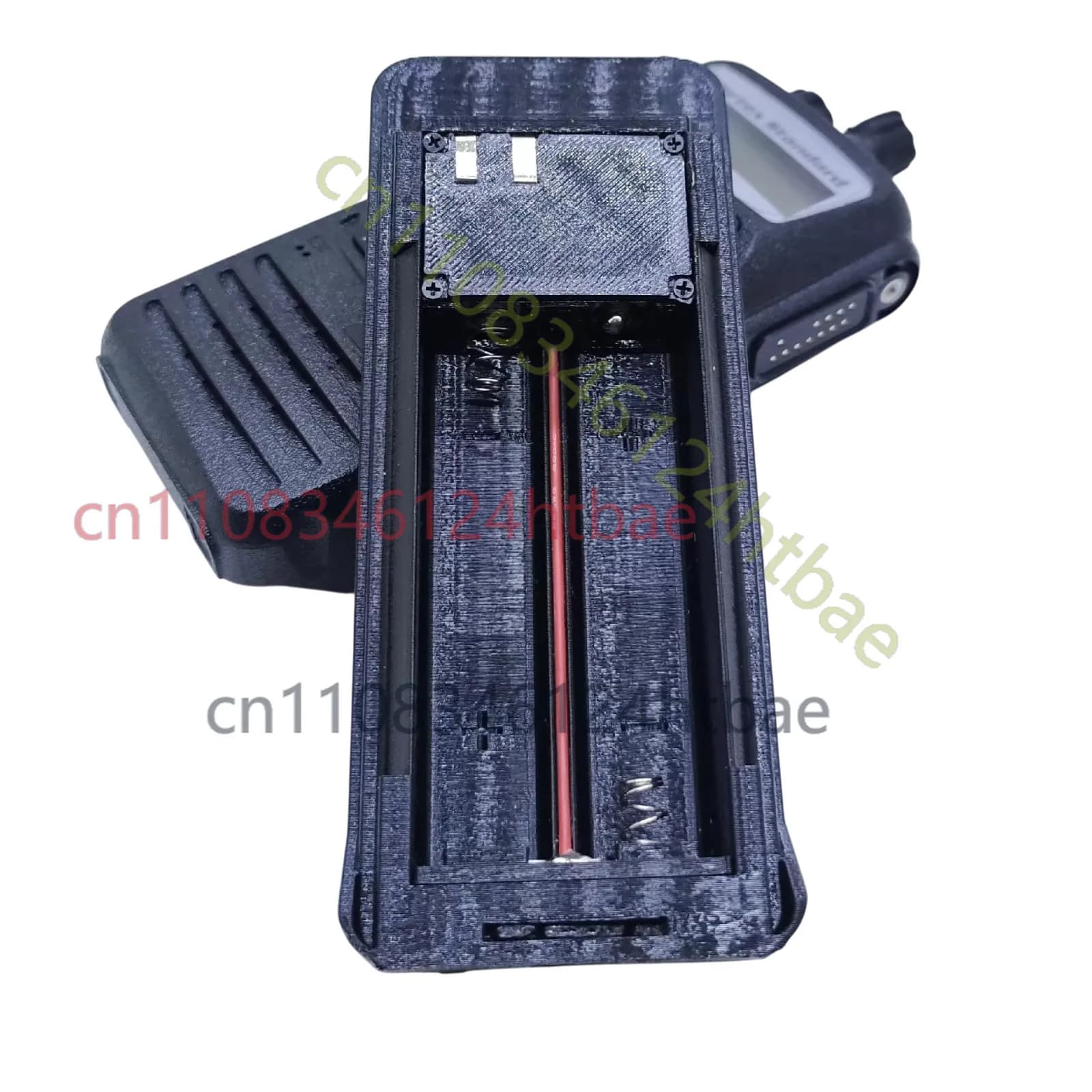 Custodia Batteria USB-C per Walkie Talkie Vertex VXD-720, Ricambio Guscio di Ricarica Portatile per Radio Ricetrasmittente, Accessori