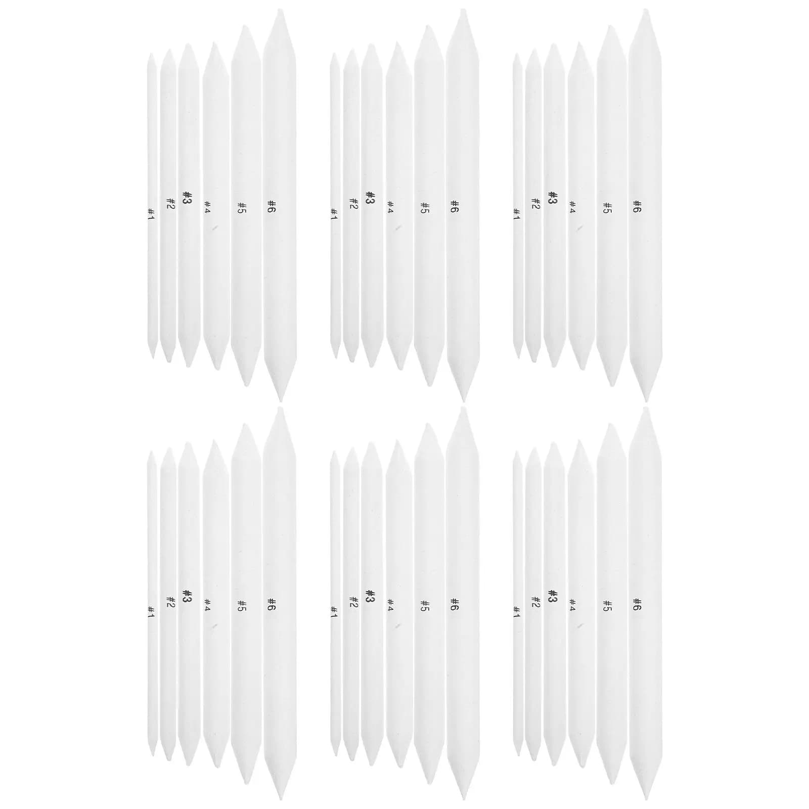 Set da 36 Pezzi di Sfumini a Doppia Punta, Strumenti per Sfumatura e Ombreggiatura, Accessori per Disegno Artistico, Evidenziatori per Disegno