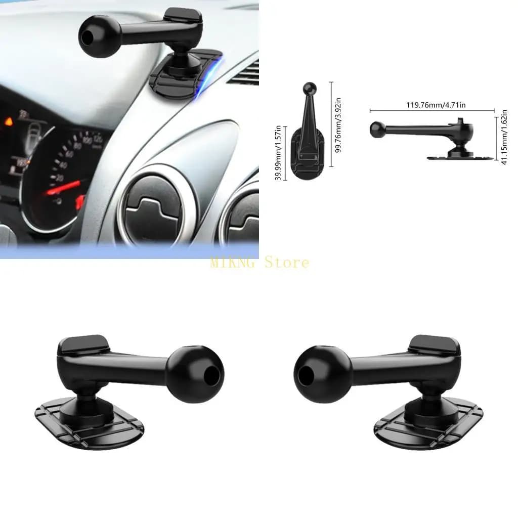 Base con testa a per cruscotto auto da 17 mm per supporto per telefono per auto Base girevole a 360 gradi migliore vendita