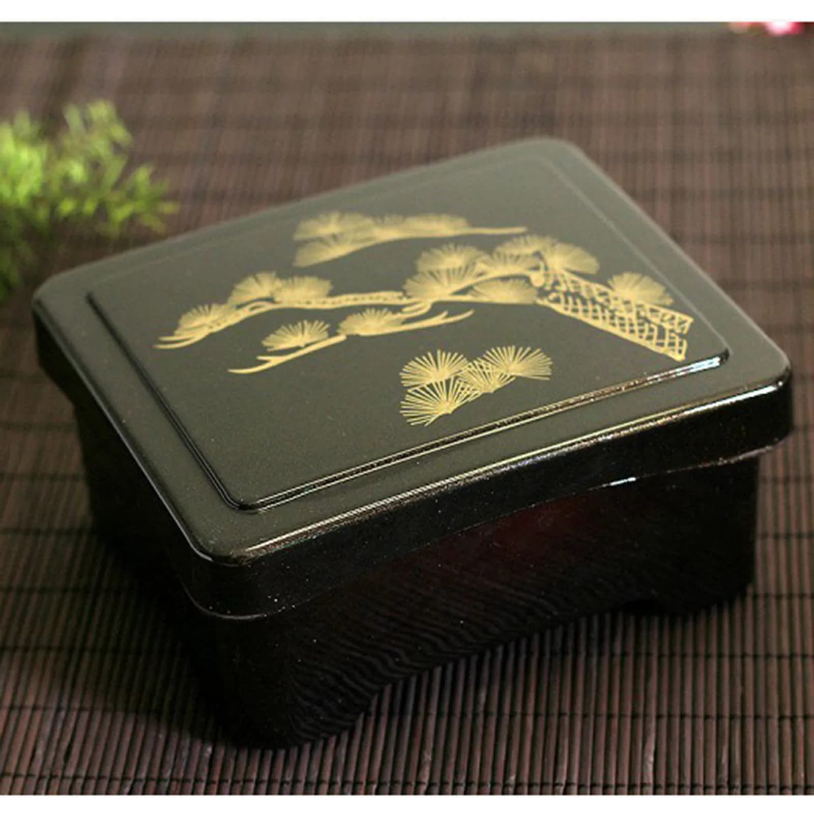 1Pcs Acrylic Bento Box Portable Lunch Box Large Capacity Food Container for Sushi Grilled Eel Meal Prep Meal Prep Containers