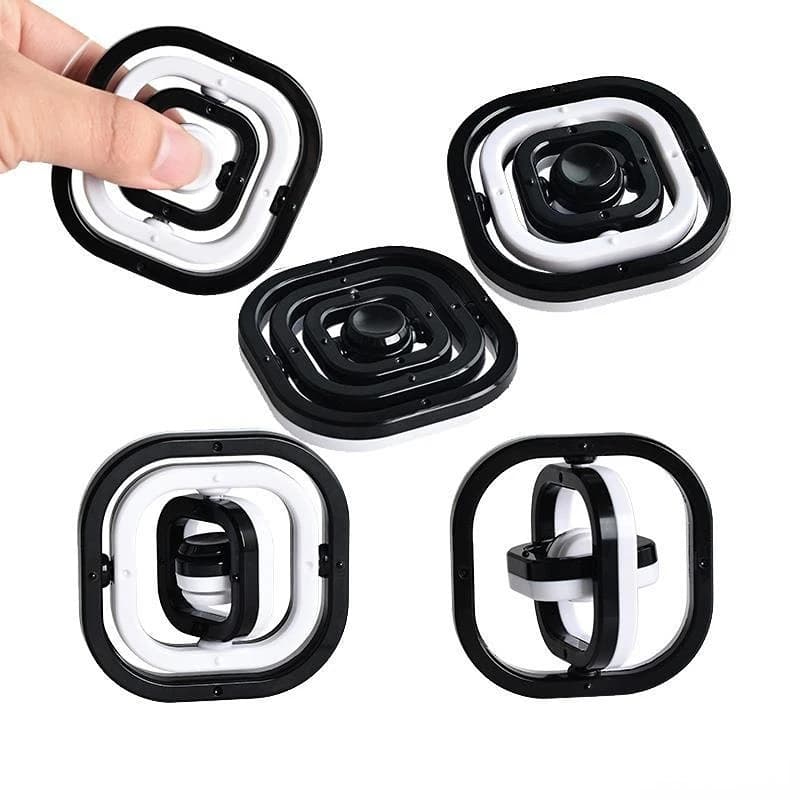 3D Flip Finger Spinner 360 ° Fingertip GyroToys infinito flipping autismo antistress ADHD Childre Child Adult Sensory Gifts
