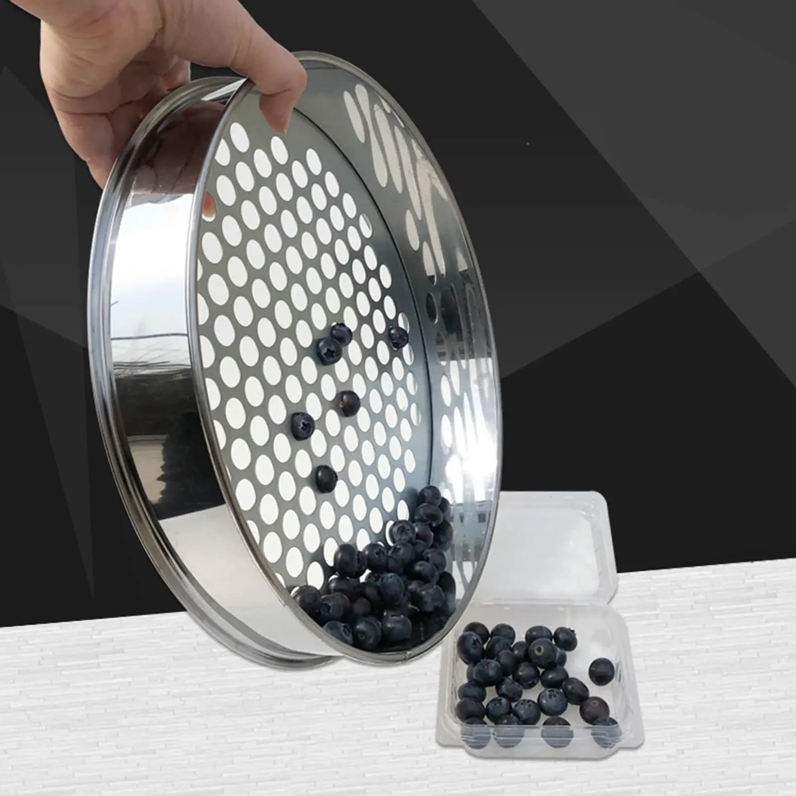 Garden sieve Garden sieve Garden sieve Sand sieve 18 mm outdoor planting