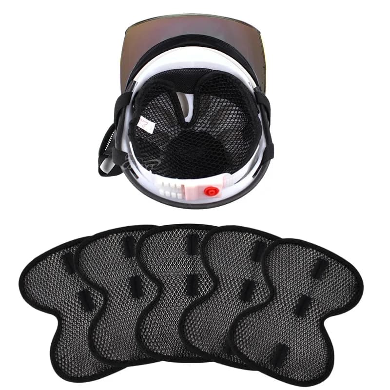 Motorcycle Helmet Insert Liner Cap Cushion Pad Breathable Quick-drying Sweat Wicking Helmet Insulation Lining Pad