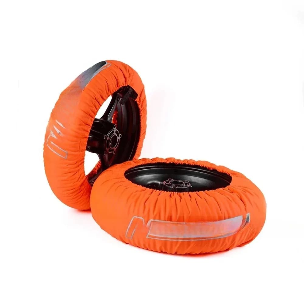 Copertura scaldino per pneumatici da corsa anteriore posteriore 120/200 120/190 120/165 110/140 110/120 Coperta riscaldante per pneumatici da 17 pollici per moto