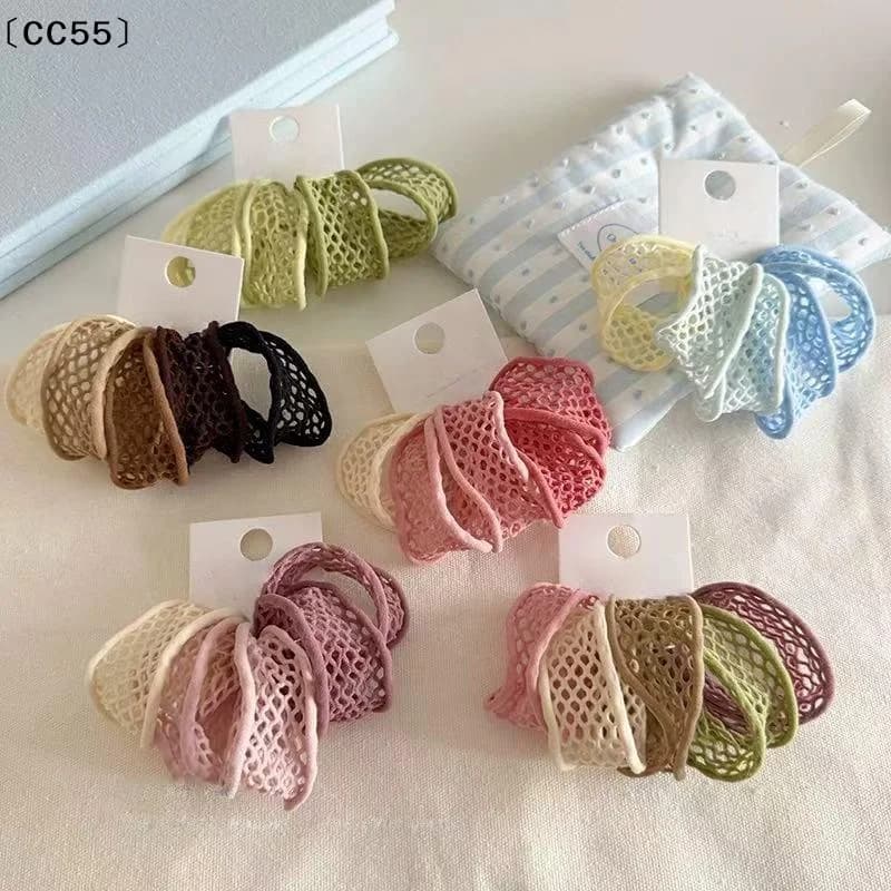 Supporto per maniche di camicia da 5 pezzi, fasce elastiche in rete per fissare le maniche, cinturino antiscivolo per polsini, fascia per capelli multiuso per uso quotidiano〔CC55〕