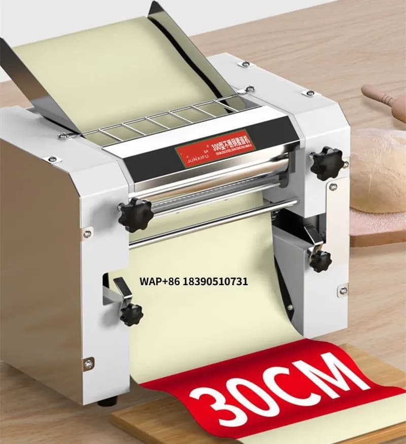 Macchina Elettrica Commerciale per Pasta 2200W, Impastatrice e Tagliatrice per Noodle, Ramen e Pasta