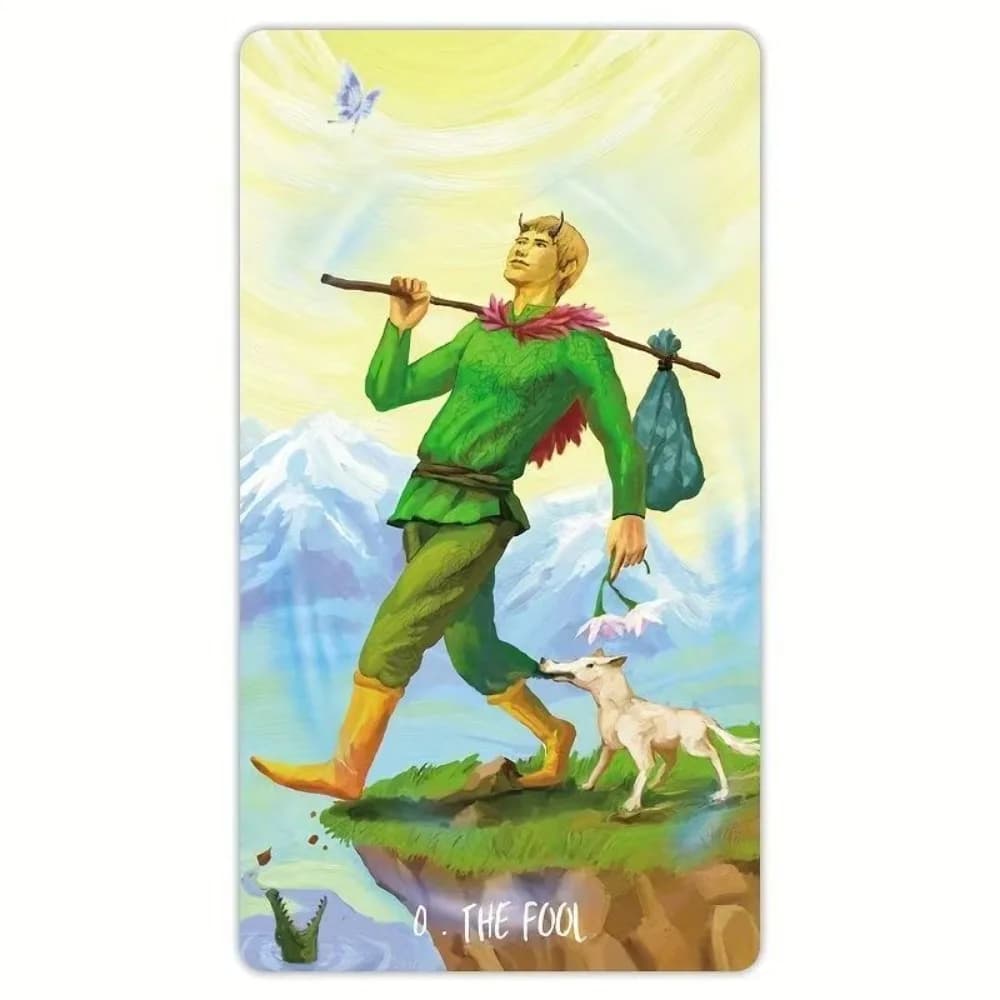 The Gnosis Tarot Deck 12*7cm 78 Tarot Cards with Guidebook, Unique Mystical Mythological Art Style