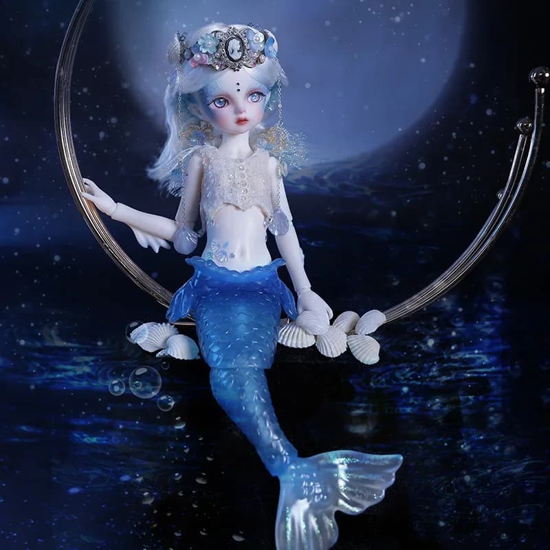 Joybjd 1/6 Lucia Fullset Una bambola BJD con giocattolo in resina stile coda di pesce sirena