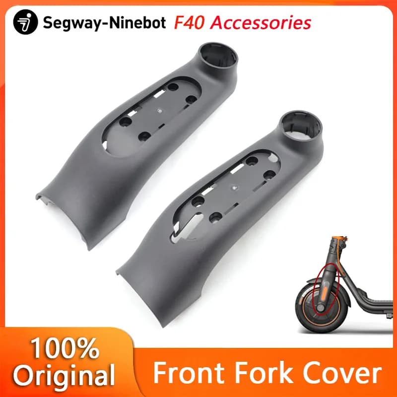 Parte originale del guscio in plastica di protezione della copertura della ruota sinistra-destra della forcella anteriore per scooter elettrico Ninebot di Segway F20 F25 F30 F40