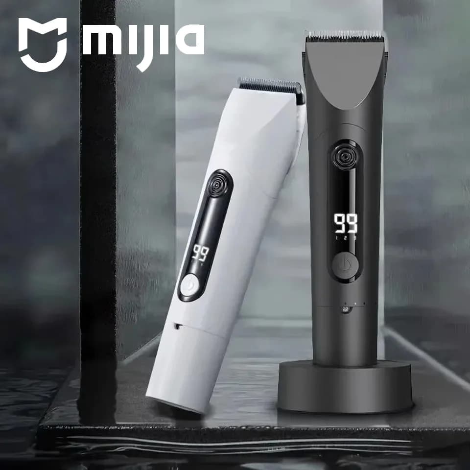 Mijia Wireless Haircut Trimmer, Titanium Alloy Blade, Man Electric Razor