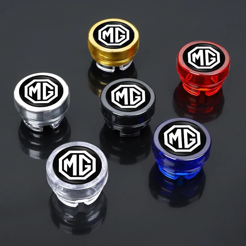 Morris Garages Car Cigarette Lighter Dust Cover For MG Rx5 HS ZST MG7 Cigarette Lighter Waterproof Anti Electricity Cap Keychain