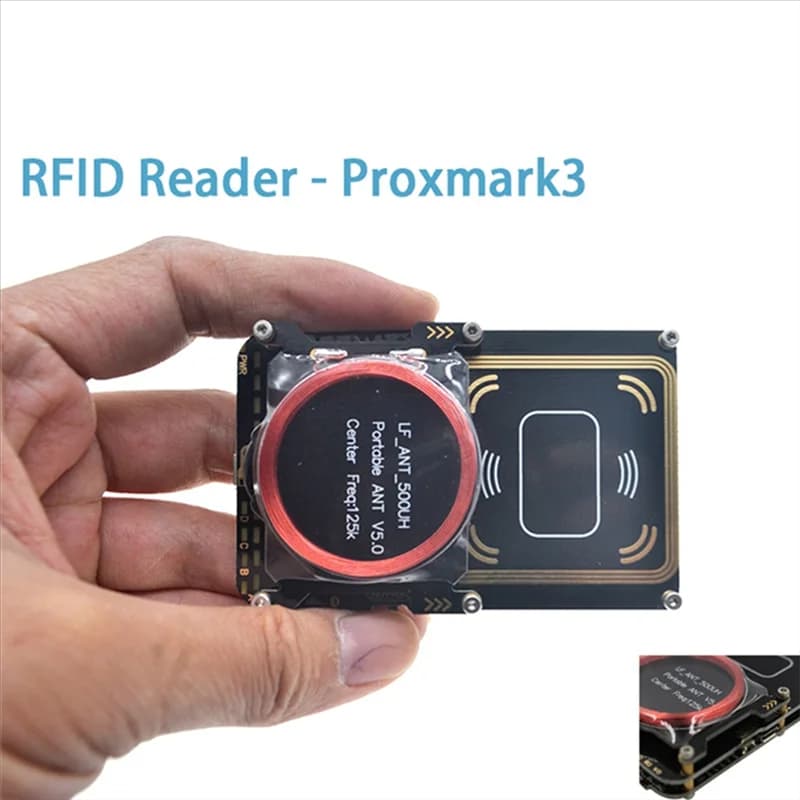 Lettore di schede RFID CEA Proxmark3 + 5XUID, duplicatore di chiavi IC/ID, copiatore di chip NFC 5.0, kit programmatore smart.