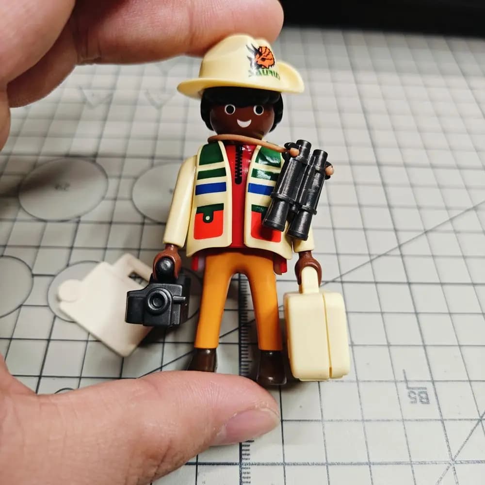 playmobil bambola fuori stampa dinosauro spedizione scientifica squadra scienziato maschile borsa nuova di zecca di seconda mano