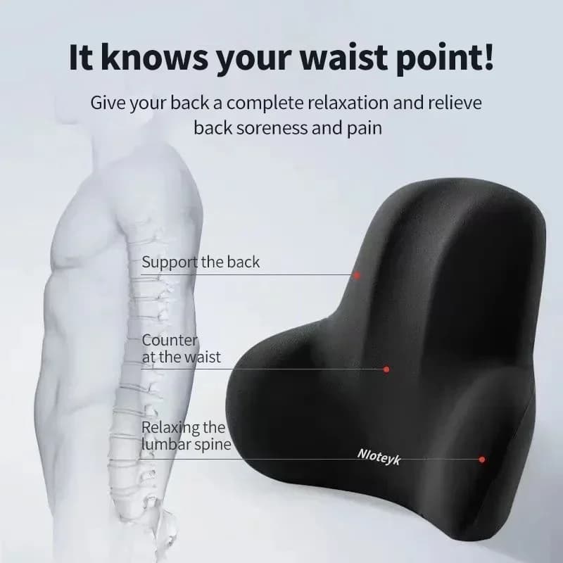Car memory foam neck cushion, car lumbar support, car accessories, universal neck cushion, life cushion, car seat, car accessories