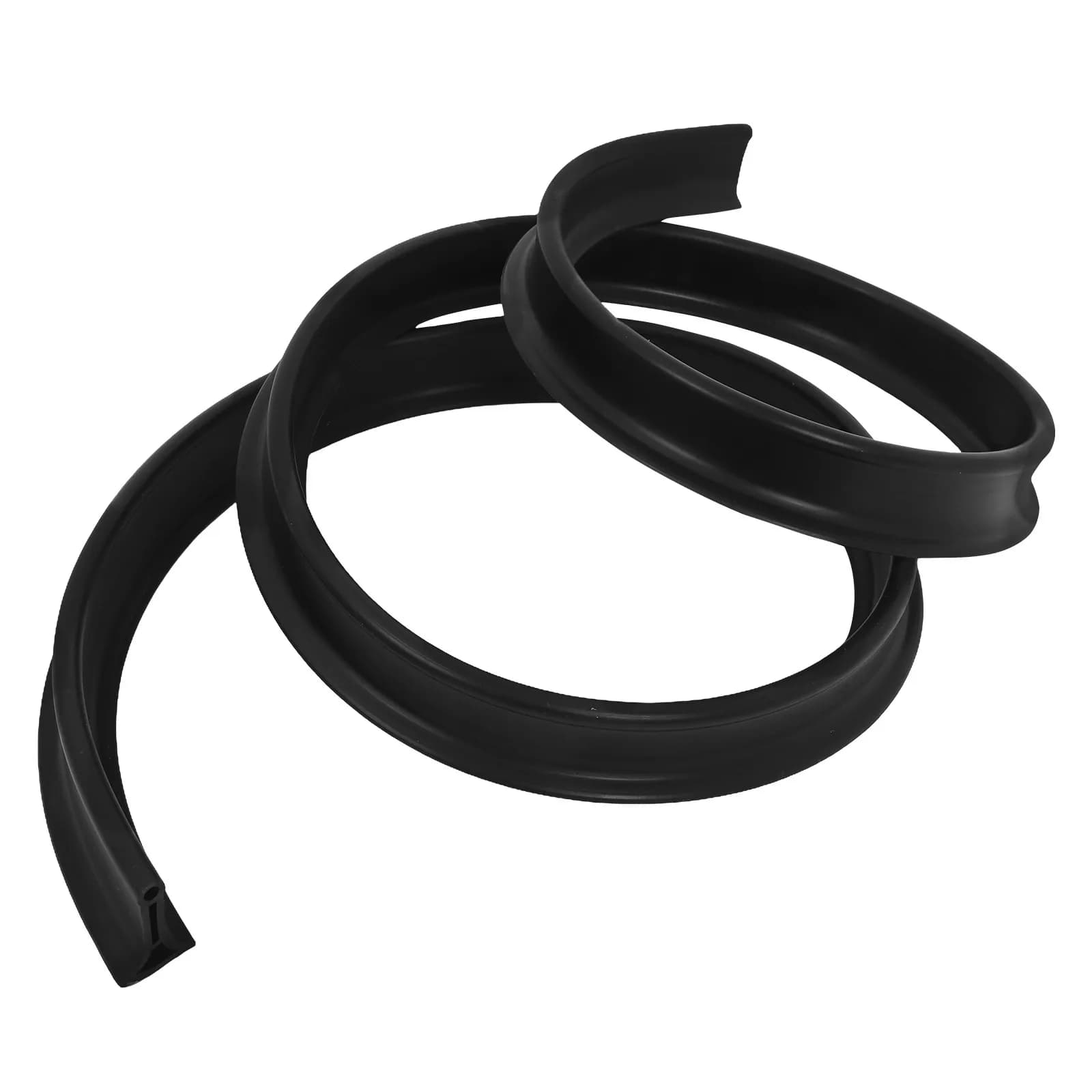 2M Waterproof Shower Door Seal Strip Silicone Bath Tub Water Guard Splash Blocker for Bathroom Floor Edge Threshold Dam Stopper