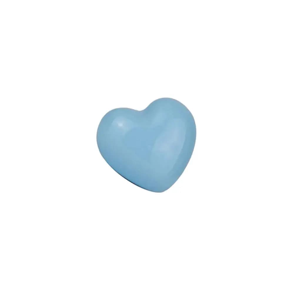 Maniglia Decorativa a Forma di Cuore in Ceramica per Cassetti, Pomello per Mobili da Cucina