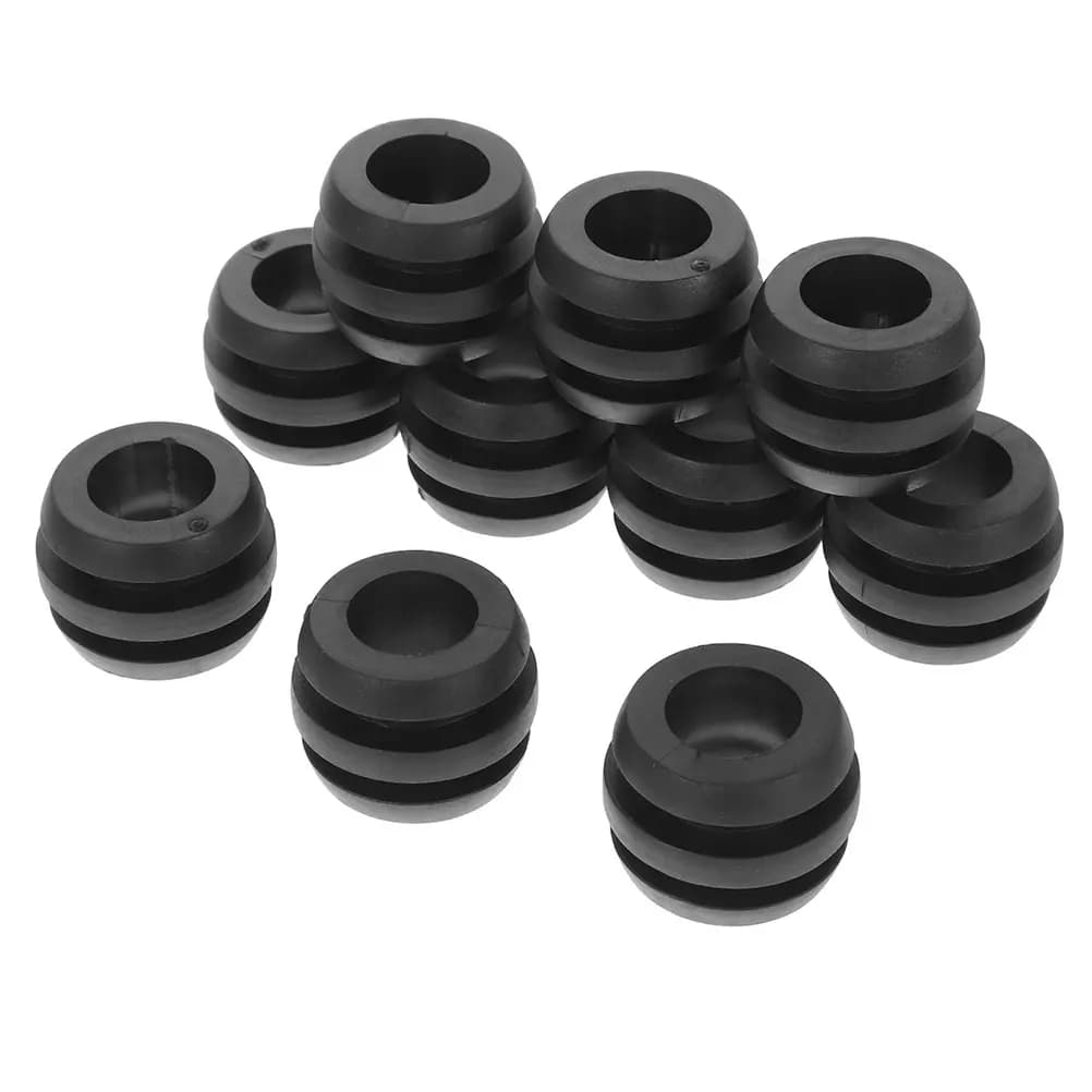 16 pcs Football Table Rubber Bumpers Durable Gasket Spacers For Foosball Machine Replacement Parts Rod Buffer Table Accessories