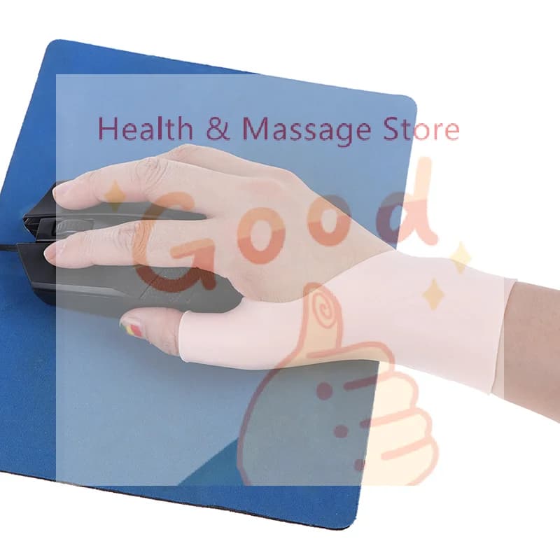【WA】2 pezzi/1 paio di guanti di supporto per polso e pollice in gel di silicone, correttore di pressione per artrite