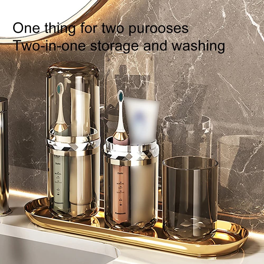 Travel bag mug for portable washing brush electric toothbrush holder for toothpaste travel out brushing cup for mouthwashing