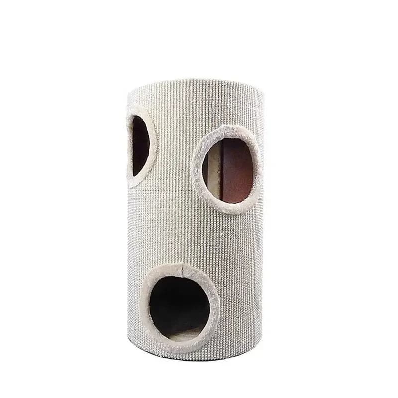Wholesale Cat Furniture Floors Kitty Tree Cave House Cat Scratching Barrel