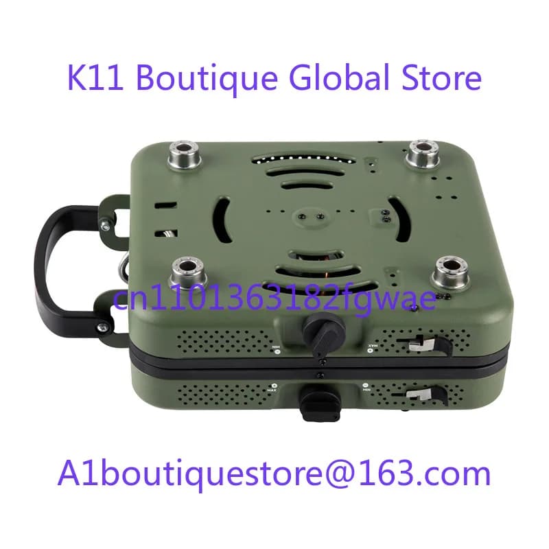 Camping Stove Outdoor Picnic Cassette Stove Folding Portable Double-headed Gas Picnic Hot Pot Windproof