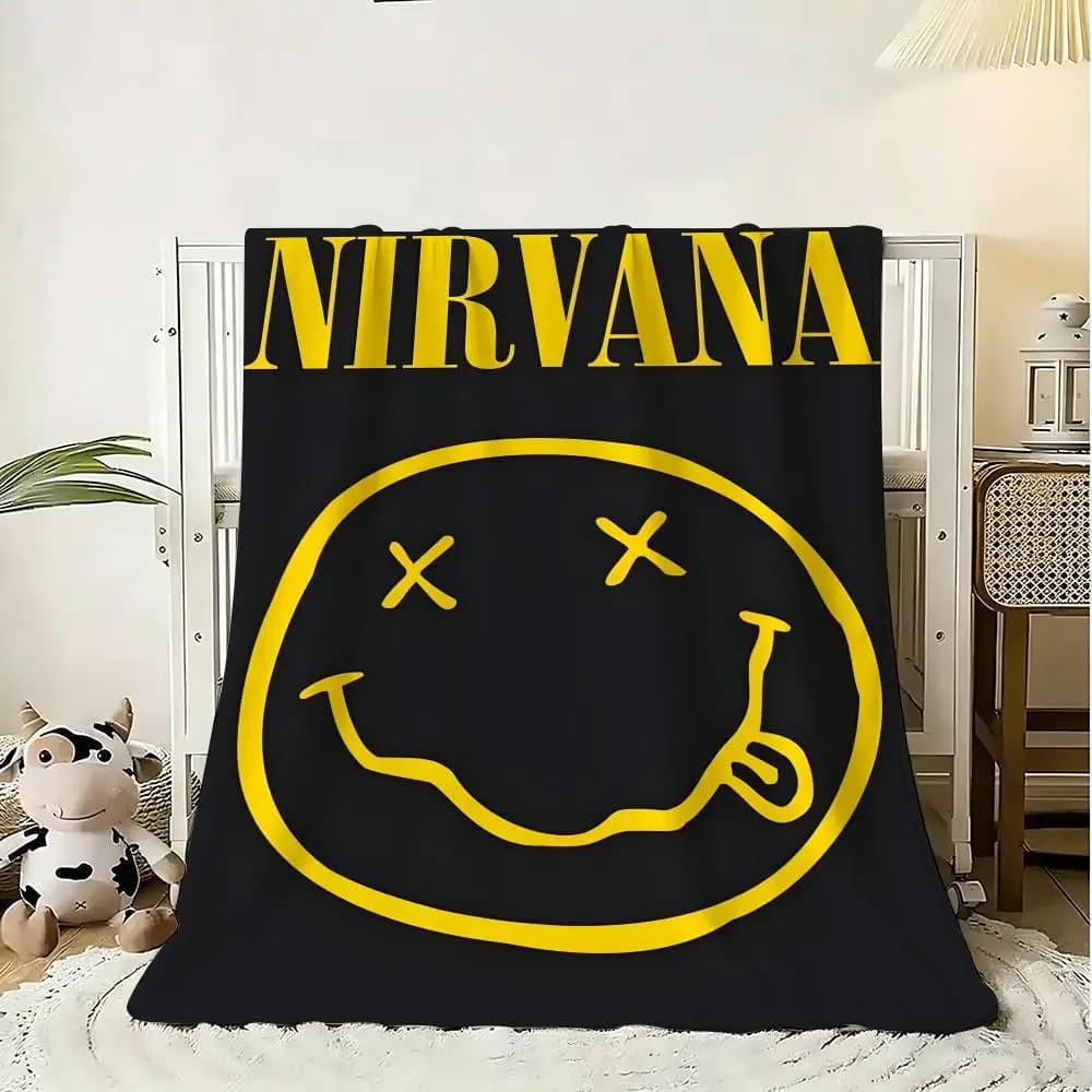 Nirvana Throw Lightweight 240g Flannel Blanket Soft Skin-friendly for Summer Cooling