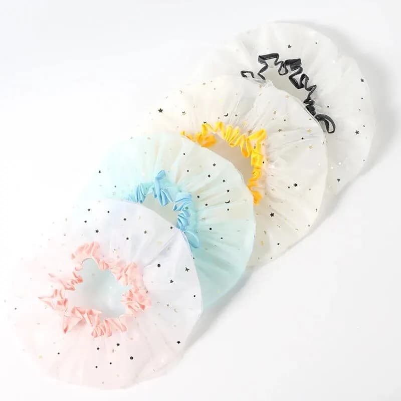 Double Layer Shower Head Waterproof PVC Bath Head for Adult Women Shower Head for Home Use Oil-proof Bathroom