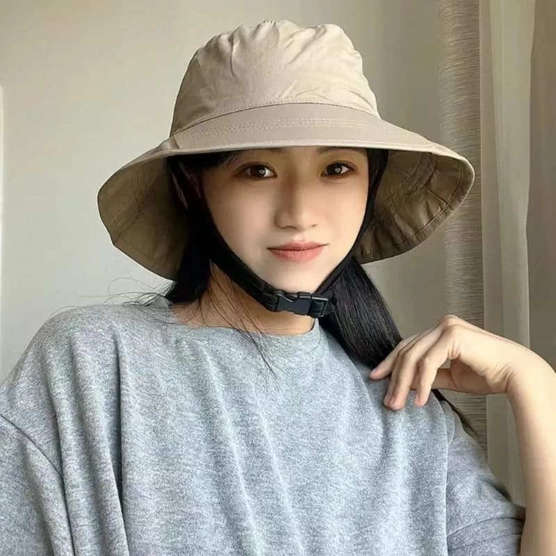 Cappello da Pescatore Estivo Traspirante, Impermeabile, Anti-UV, ad Asciugatura Rapida per Surf e Ciclismo