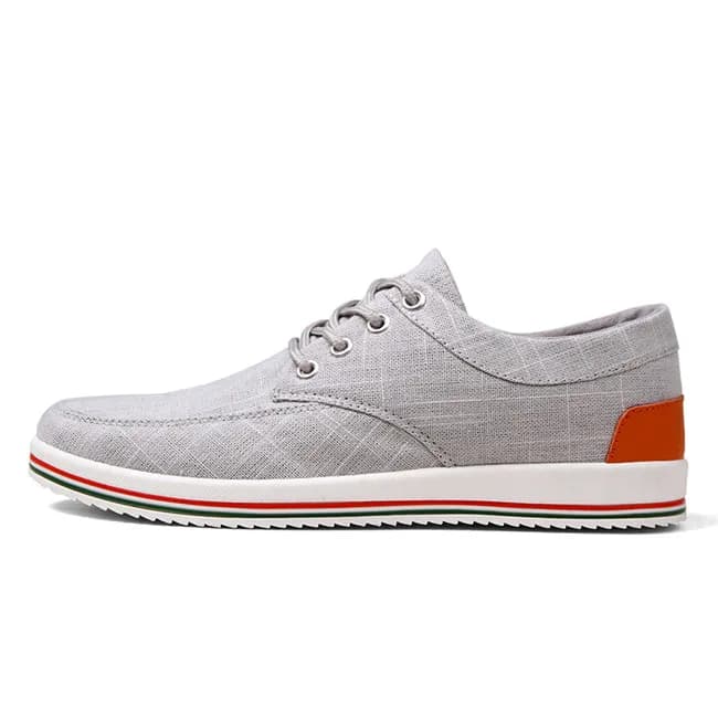 Vendite di scarpe da uomo traspiranti di grandi dimensioni scarpe di tela stringate scarpe da uomo di marca di lusso Designer scarpe a buon mercato in cina
