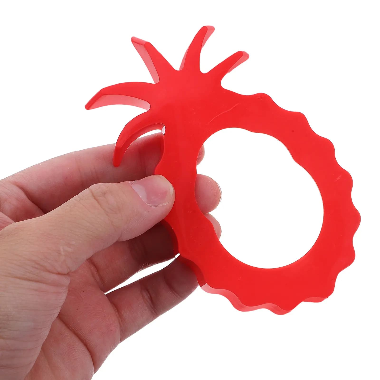Set di Accessori per Modellare l'Argilla, Stampi a Forma di Frutta in Plastica Resistente, Utensili per Modellare per Bambini, Gioco Creativo di Lavorazione dell'Argilla