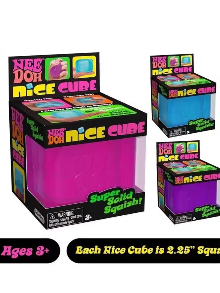 2026 Schylling Needoh Nice Cube, Giocattoli Sensoriali, Blocchi Antistress, Puzzle per Alleviare lo Stress, Riduzione della Pressione, Souvenir per Bambini