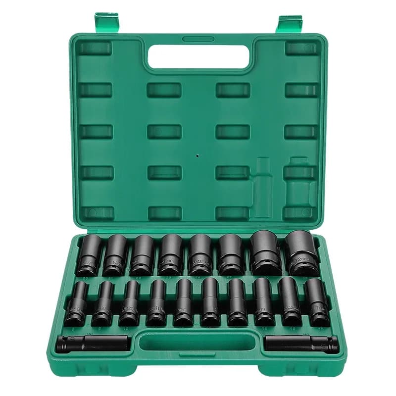 Manicotto per chiave elettrica testa allungata manicotto per pistola ad aria compressa trapano elettrico set di strumenti esagonali interni dado a vite 8-32mm