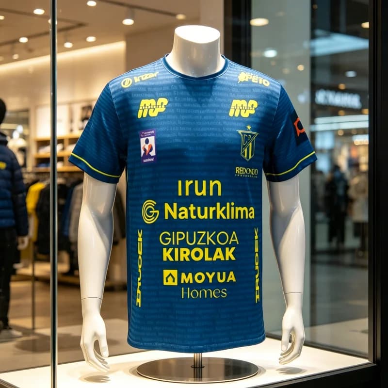 Maglia da Pallamano IRUDEK Bidasoa Irun 2026 Asobal Spagna, T-shirt Stampata in 3D, Versione Casa e Trasferta, per Adulti e Bambini, Unisex, Euro Top, Magliette per Famiglia