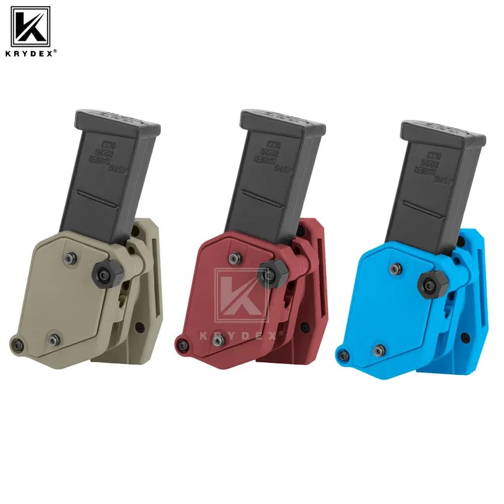 KRYDEX IPSC USPSA IDPA Concorrenza Multi-Angolo Velocità Pistola Magazine Pouch Mag Holster Caccia all'aperto Pistola Pistola Mag Case