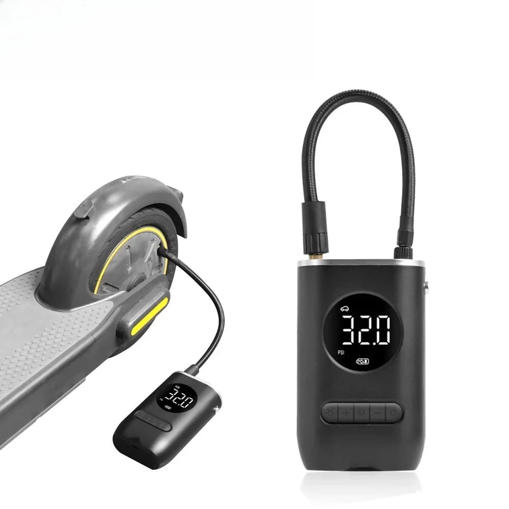 Pompa elettrica del compressore d'aria per Xiaomi M365 Pompa d'aria gonfiabile per gonfiaggio di pneumatici wireless per scooter elettrico Ninebot