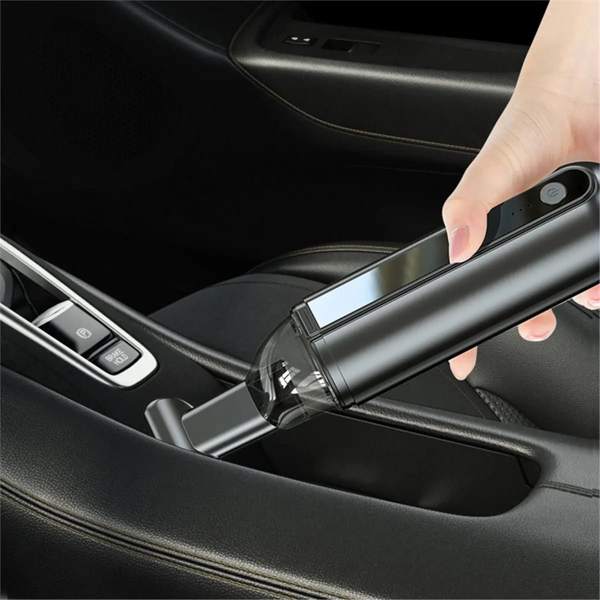 *A12R 45W Aspirapolvere per auto 6kPa Potenza di aspirazione Wireless Mini Auto Aspirapolvere Cordless Veicolo Aspirapolvere per Auto/PC