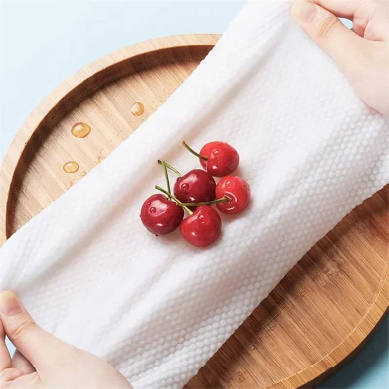 10 Pezzi di Salviette Monouso in Microfibra Morbide per Viso e Corpo, Essenziali per Casa, Hotel, Spiaggia, Viaggio e Bagno