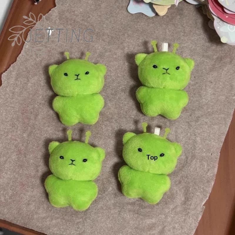 Peluche di Gatto Alieno, Giocattolo Cartoon, Portachiavi, Accessori Creativi, Ciondolo per Zaini, Regalo per Feste
