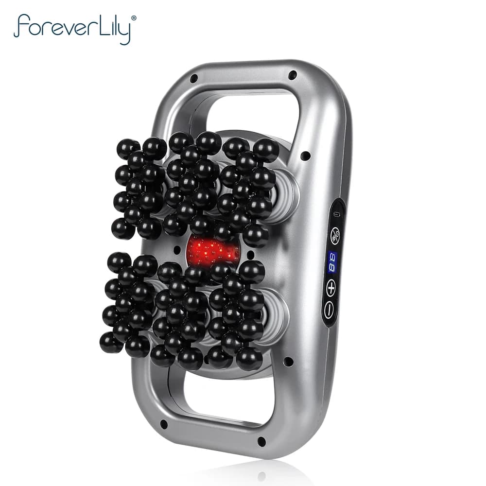 Battery for electric band 66 heads 9 Intensity of gear High-frequency Vibration Body Massage Gun Back Life Collo Massage Masajeador