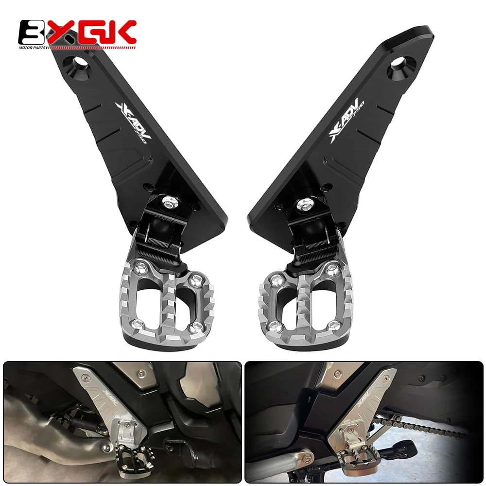 For HONDA X ADV 750 2018-2020 Foot Rest XADV 750 XADV750 2021 2022 2023 2024 Footrest Footpegs Passenger Foot Pedal Foldable