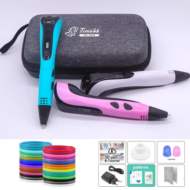 3D Pen Original for Children, 3D Drawing and Printing Pen with LCD Screen, Use PLA/ABS Filament, Children's Birthday Gift Toys