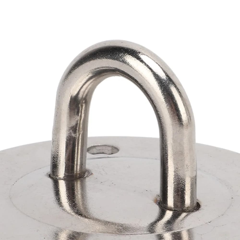 Set of 1 Suspension Hook for Slitting Iron Resistant, Silver, for Boxing Bags