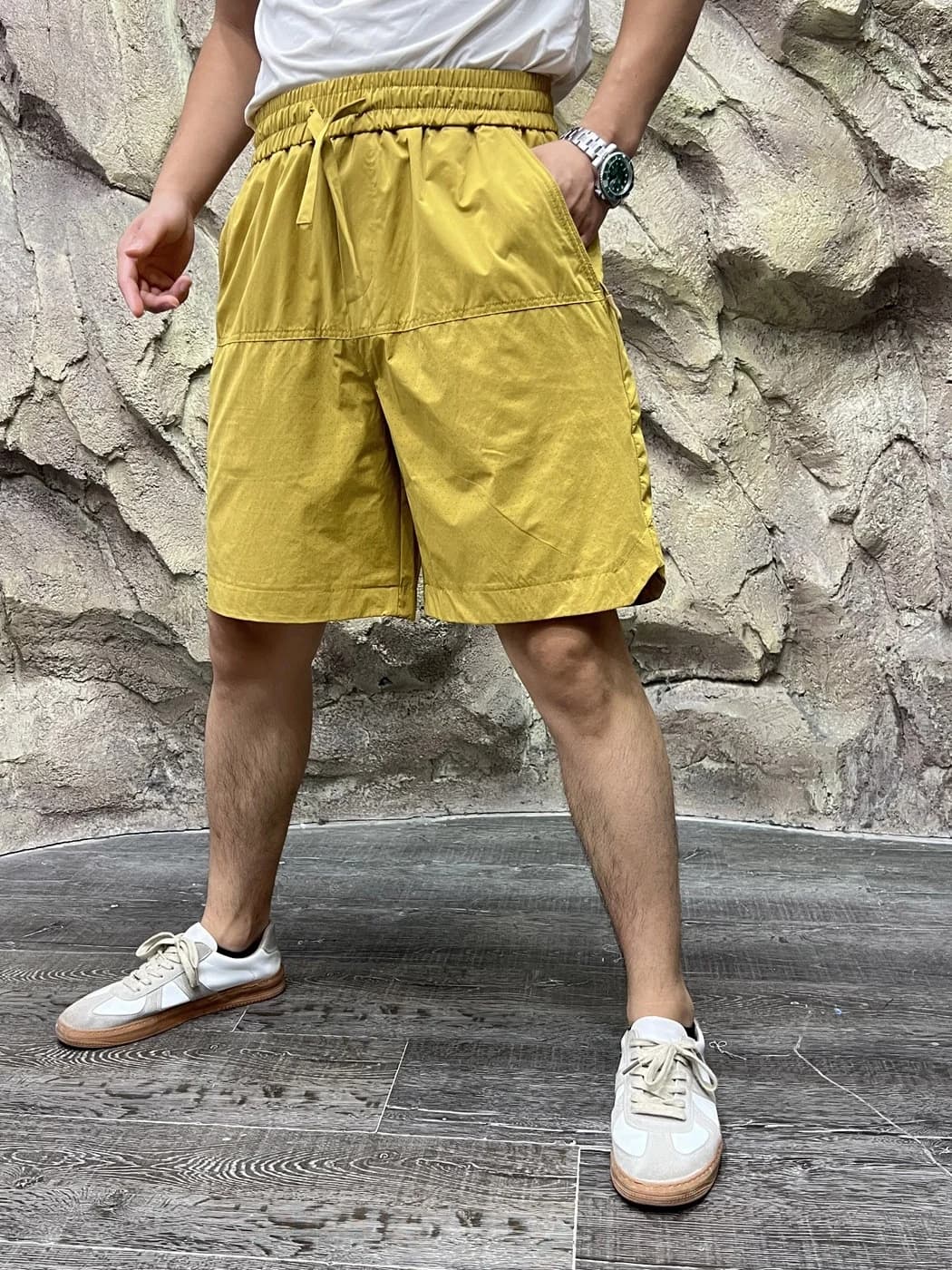 Outdoor Men's Quick Dry Sports Shorts Laser Drill Standard Fit Summer Collection Label Limited Edition Cycling Series