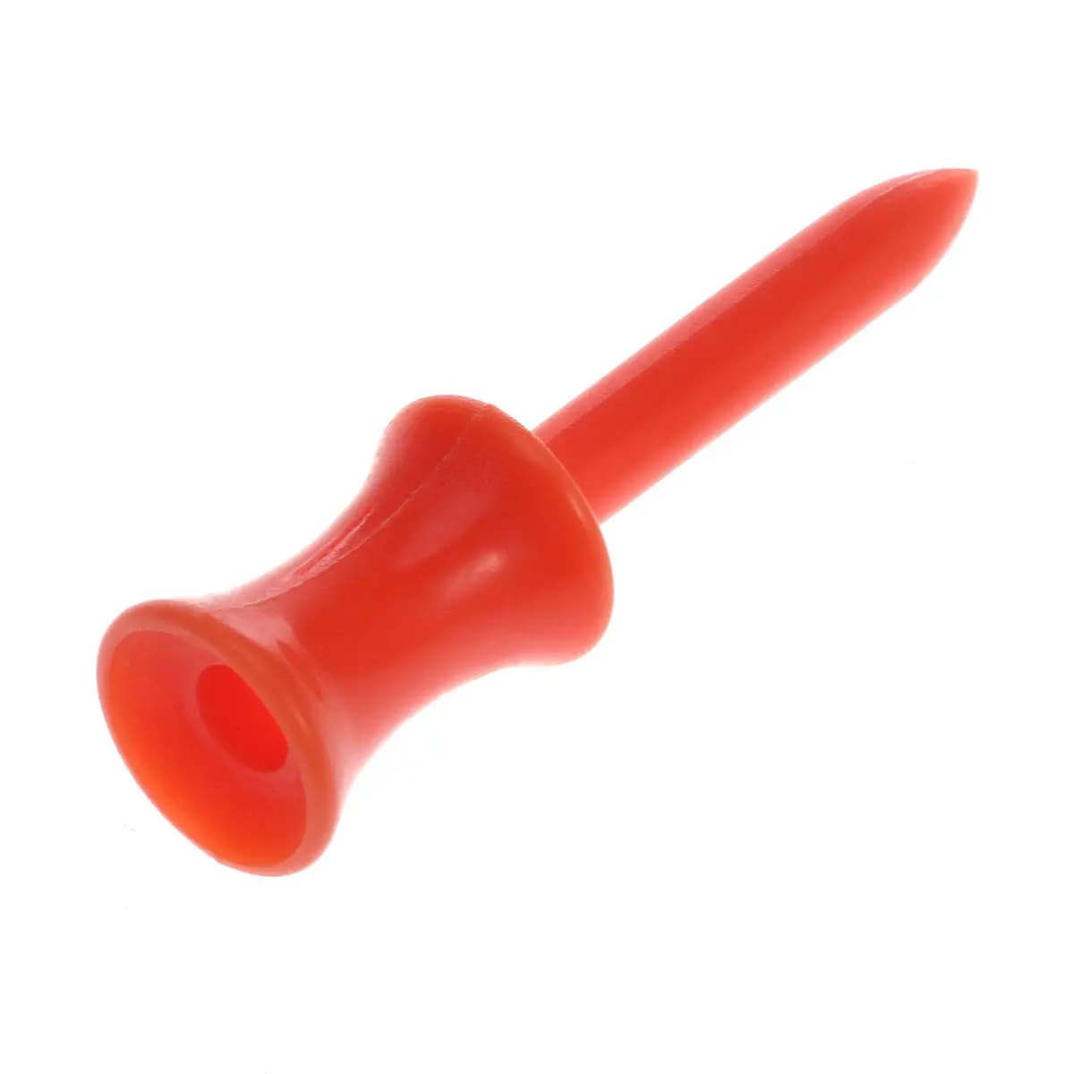 50 Pezzi Tee da Golf Castle Arancioni in Plastica ABS Leggeri, Altezza 48mm, Colore Brillante, Accessorio Essenziale per il Golf